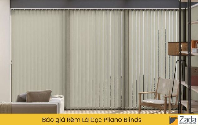 Báo giá Rèm Lá Dọc Pilano Blinds