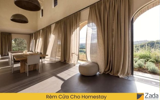 Rèm Cửa Cho Homestay