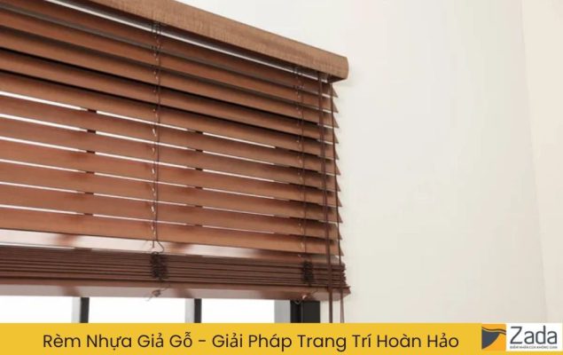 Rèm Nhựa Giả Gỗ - Giải Pháp Trang Trí Hoàn Hảo