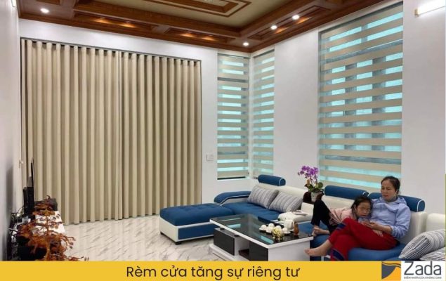 rèm cửa tăng sự riêng tư