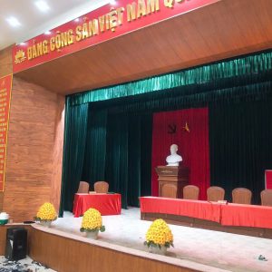 Phông Hàn Quốc cao cấp cho hội trường sân khấu ở Hà Nội