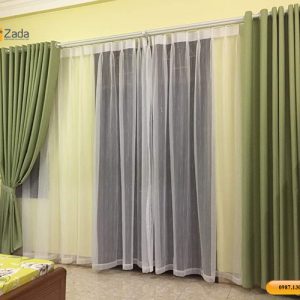 Rèm Vải Xanh Cốm